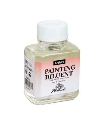 Oil Phoenix Painting Diluent 75Ml Glass Bottle