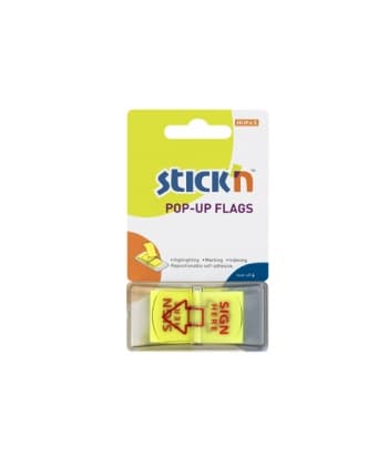 Pop-Up Flags Stick N Sign 1 Color 26015