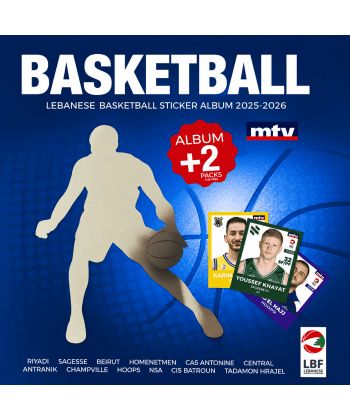 Lebanese Basketball Stickers Album 2026