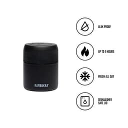 Bora Matte Black Lunch Box Kambukka - Image 3