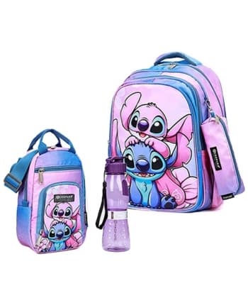 Stitch Set Backpack Leopard