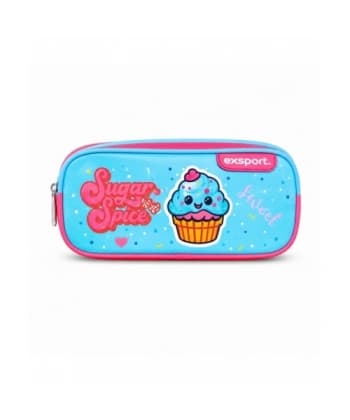 Pencil Case Exsport Kids Collection Cupcake