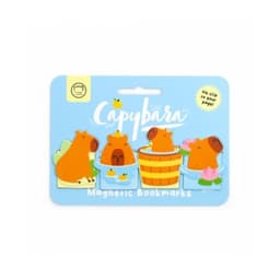 Capybara Magnetic Bookmark Set - Image 1