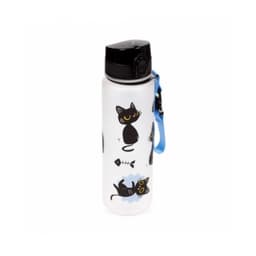 Lucky The Black Cat Water Bottle - Image 1