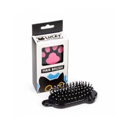 Lucky the Black Cat Paw Shaped Hair Brush - Image 1