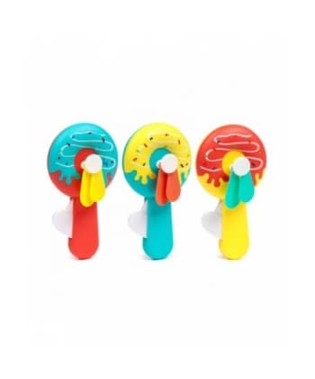 Donut Handheld Hand-Operated Fan