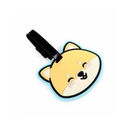 Adoramals Shuggs the Shiba Inu PVC Luggage Tag - Image 2