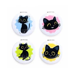 Lucky the Black Cat Compact Mirror - Image 1