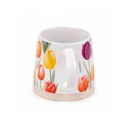 Tulips Tapered Stoneware Mug - Image 3