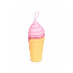 Foodiemals Ice Cream Shaped Silicone Pencil Case - Image 1
