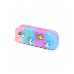 Unicorn Magic Charms Silicone Pencil Case - Image 3