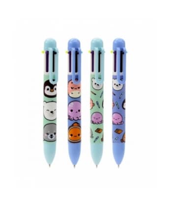 Adoramals Sealife Multi Colour Pen (6 Colours)