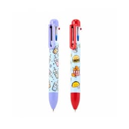 Foodiemals Multi Colour Pen (6 Colours) - Image 1