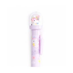 Unicorn Magic Pen with Snowglobe Topper - Image 3