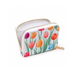Tulips Zip Around Small Wallet Purse - Image 2