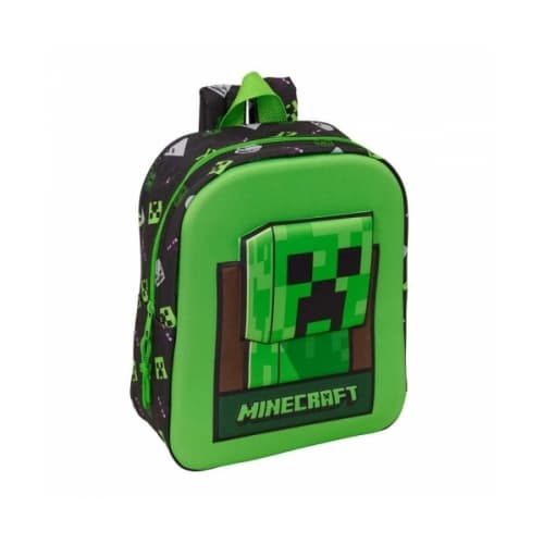 Backpack Safta Minecraft 3D Small 27Cm 622619011