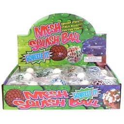 Ball W/Mesh Squeeze Glitter Assorted N51830 - Image 3