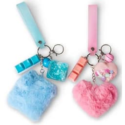 Fluffy Fidget Keychains Assorted Sv22224 - Image 1