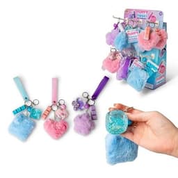 Fluffy Fidget Keychains Assorted Sv22224 - Image 2