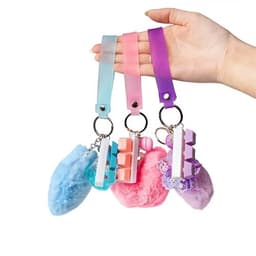 Fluffy Fidget Keychains Assorted Sv22224 - Image 3
