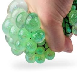 Glitter Squishy Mesh Ball Assorted 30236 - Image 2