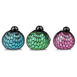 Glitter Squishy Mesh Ball Assorted 30236 - Image 1