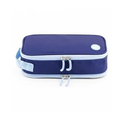 Pencil Case Jworld Doodle 2 Comp. Navy Pc2501 - Image 2