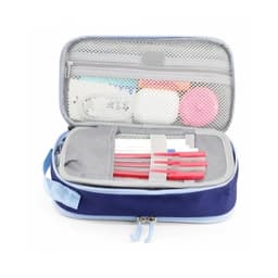 Pencil Case Jworld Doodle 2 Comp. Navy Pc2501 - Image 8