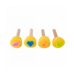 Sponge Stamps with Wooden Handles - Image 3