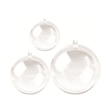 Plastic Ball  8Cm Transparent El504