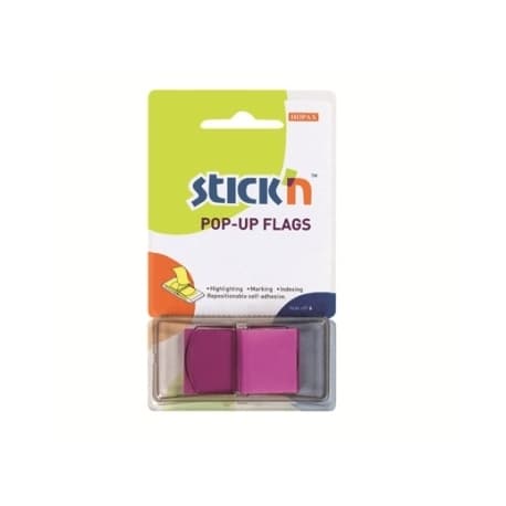 Pop-Up Flags Stick N 45X25Mm Purple 26014