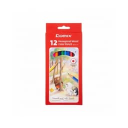 Colored Pencil Comix Hexagonal 12/Pack Ec101-12 - Image 1
