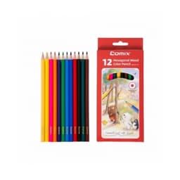 Colored Pencil Comix Hexagonal 12/Pack Ec101-12 - Image 2