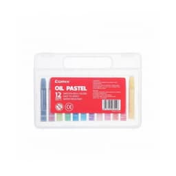 Oil Pastel Comix Easy Stick 12/Pack Ec201-12 - Image 4