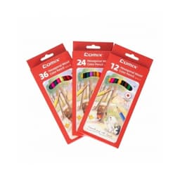 Colored Pencil Comix Hexagonal 24/Pack Ec101-24 - Image 3