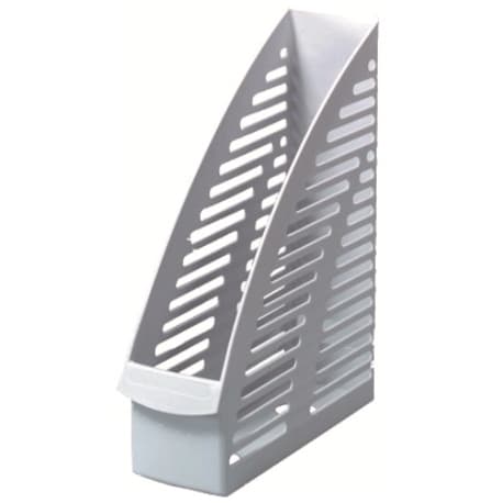 Magazine File Herlitz A4 Plastic Grey 1609585