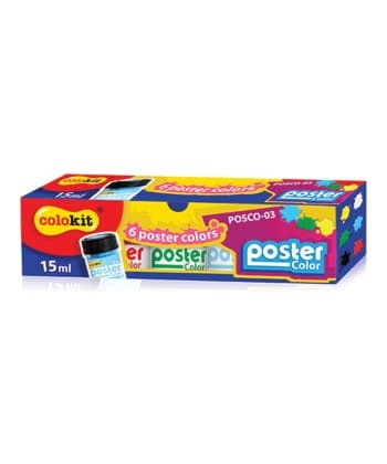 Poster Color Paint Colokit 15Ml 6/Pack Posco-03