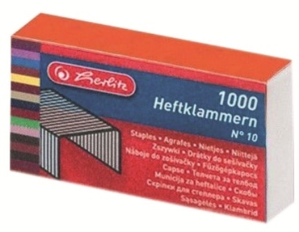 Staples Herlitz N.10 1000Pcs 8760613