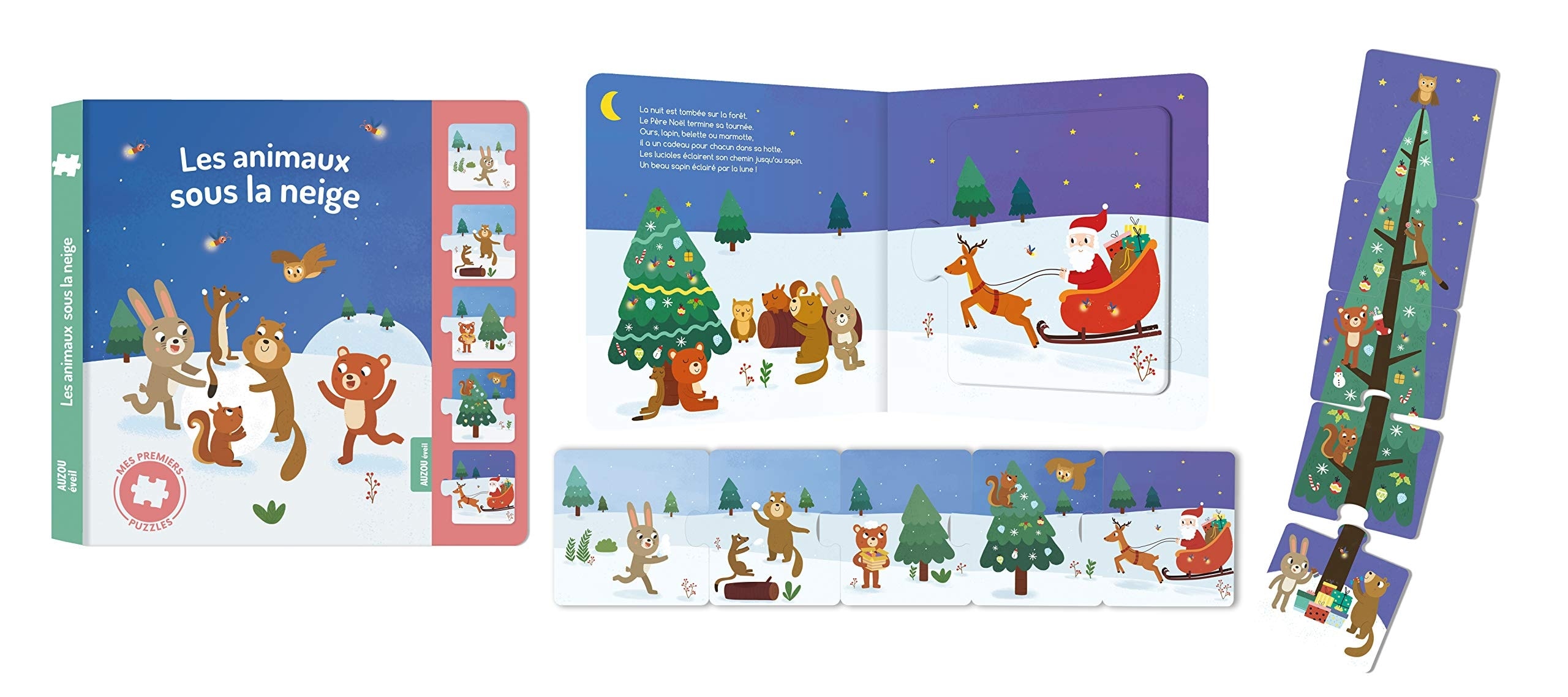 Mes Premiers Puzzles-Les Animaux Sous La Neige