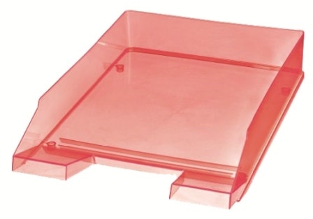 Letter Tray Herlitz A4 Transparent Orange 10778447