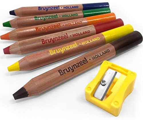Colored Pencil Bruynzeel Soft 6/Pack 60119006