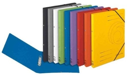 Ring File Herlitz A4 Colorspan W/Elastic Black 11254398