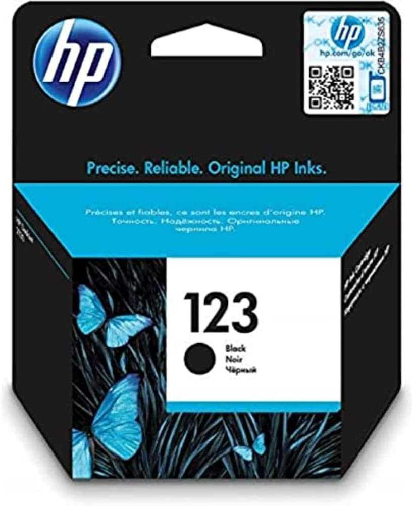 Hp Cartridge 123 Black 2130