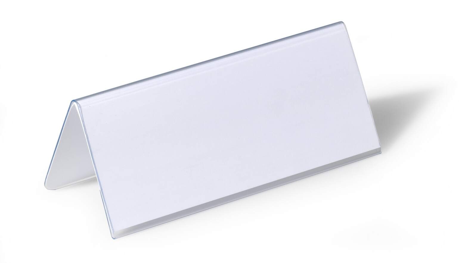 Sign Holder Durable Desktop  61/122X150Mm Transparent 8050-19