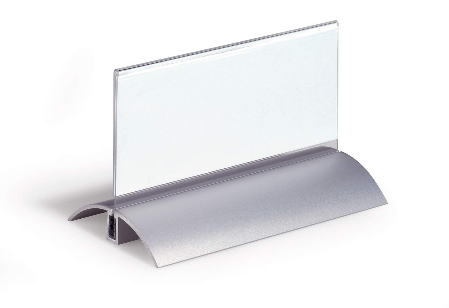Sign Holder Durable Desktop De Luxe 61X150Mm 1Pc 8201-19