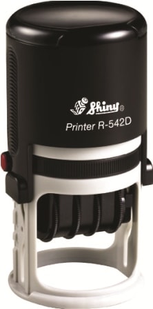 Stamp Shiny R-542D Round 42 Mm Dater Printer