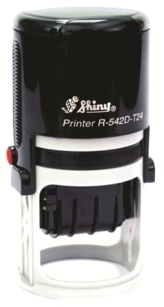 Stamp Shiny R-542D-T24 Round 42 Mm