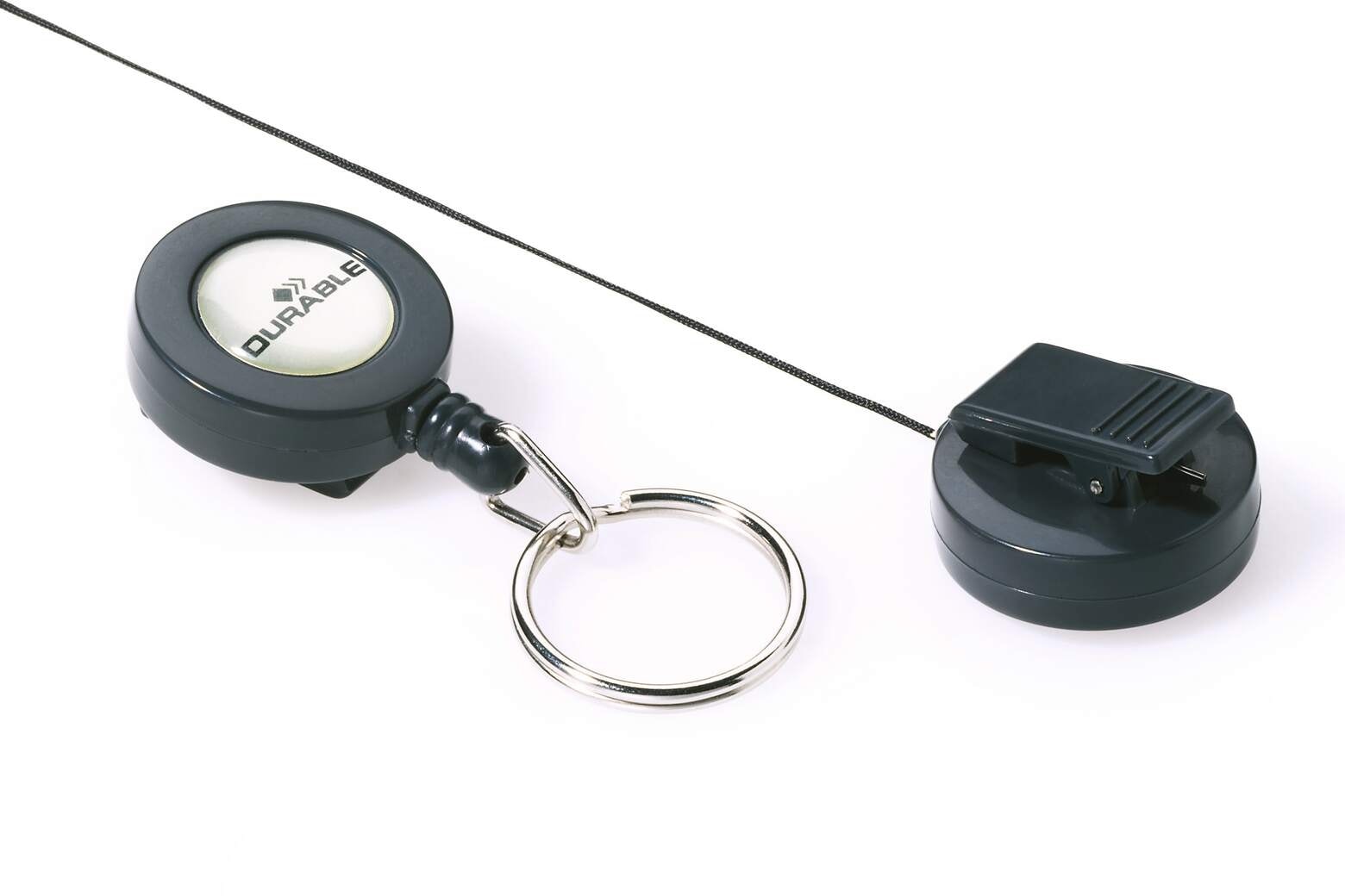 Name Badge Reel Durable With Keyring 8222-58