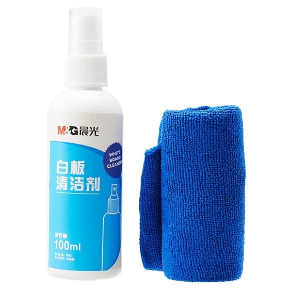Cleaner Dry-Erase Board M&G Set 100Ml + Towel Asc99365
