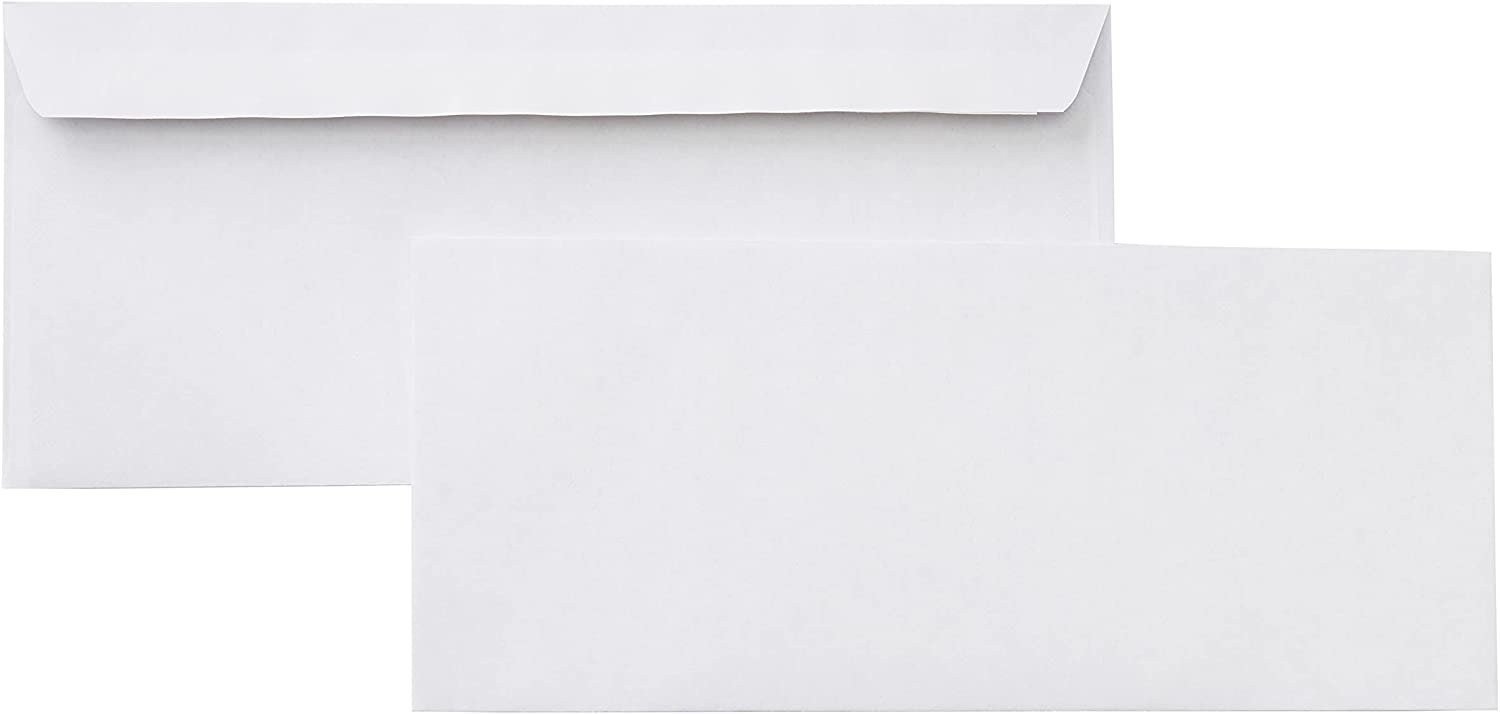 White Mail Envelope 110X225 080Gr P&S